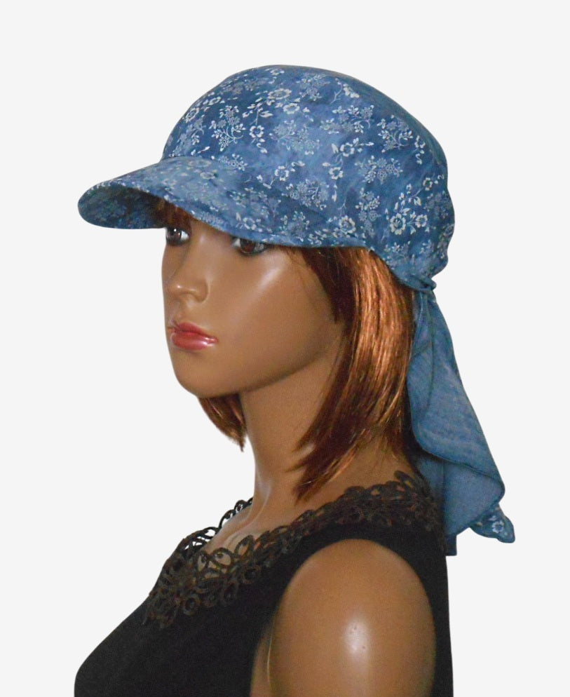 Denim Bandana Visor