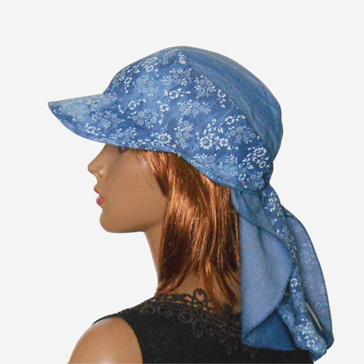 Denim Bandana Visor