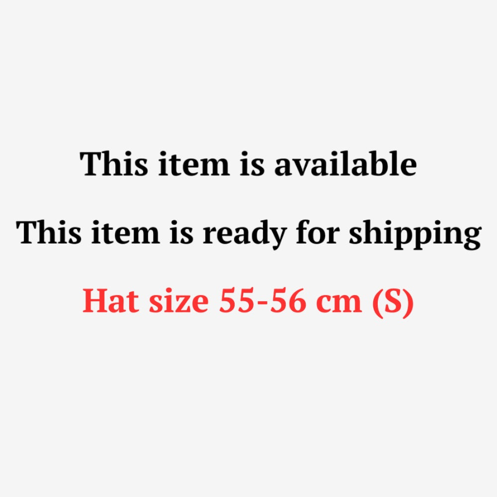Women felt baseball cap purple