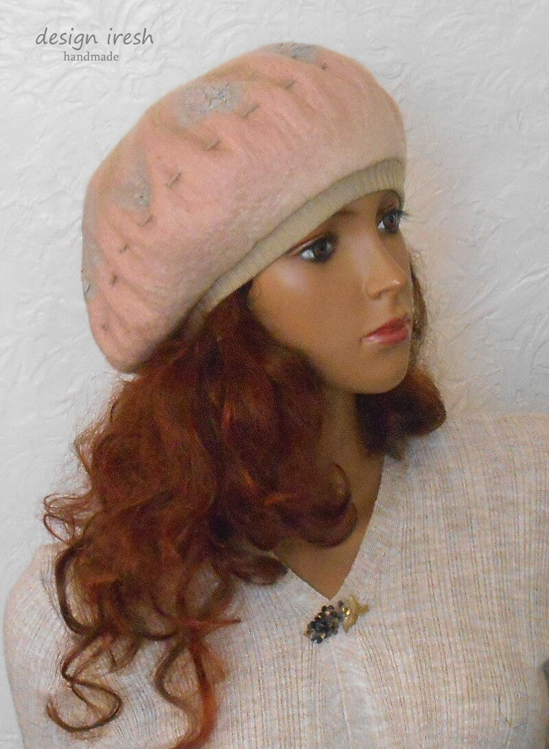 Pink Warm Beret