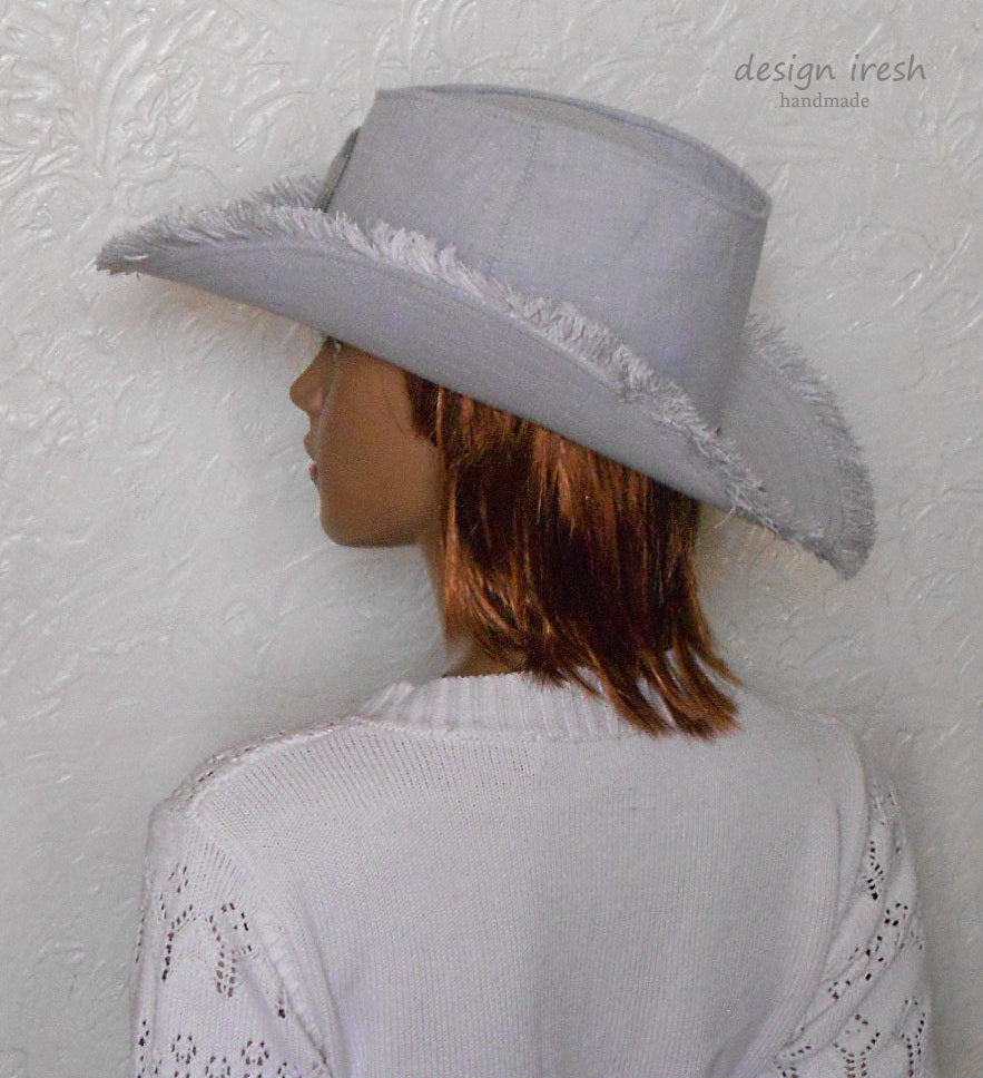 Gray Cowboy Hat