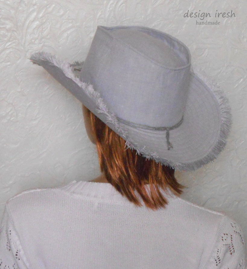 Gray Cowboy Hat