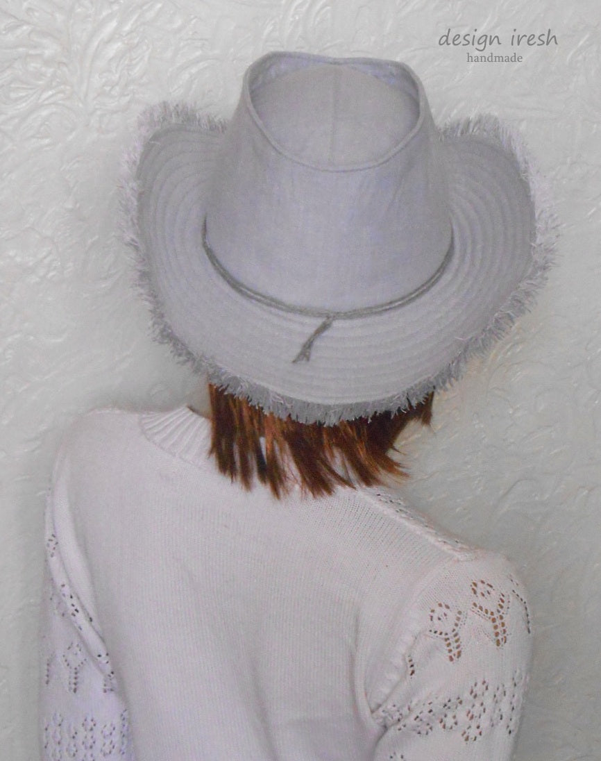 Gray Cowboy Hat