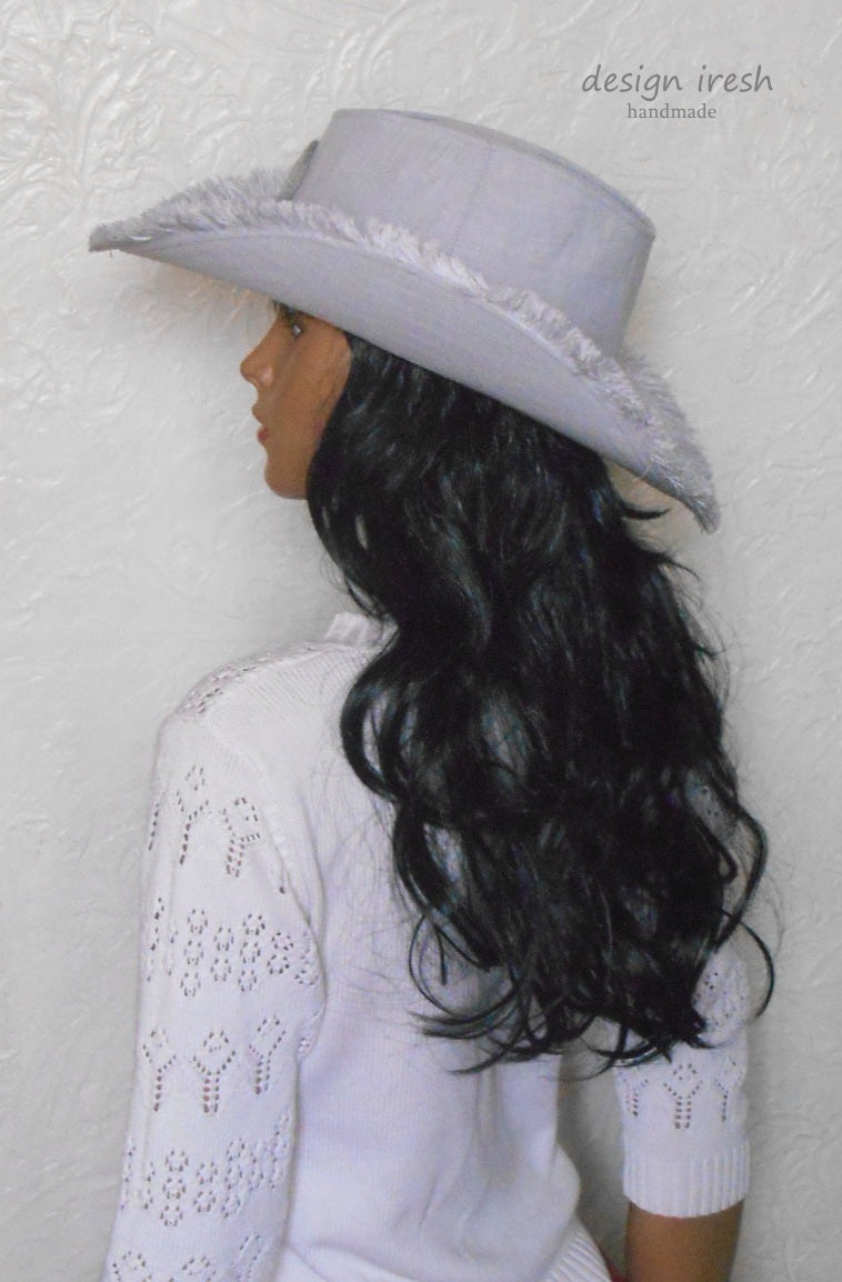 Gray Cowboy Hat