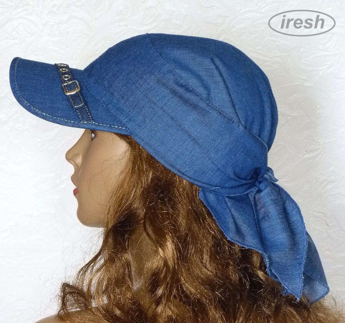 Denim Sun Visor