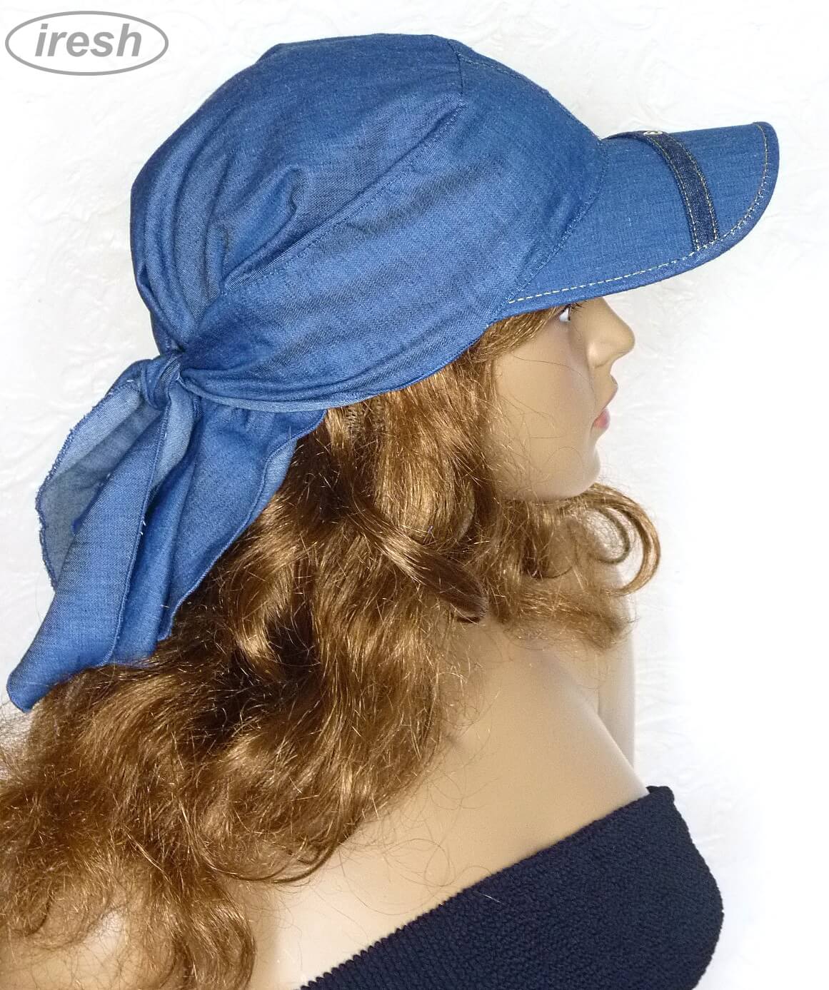 Denim Sun Visor