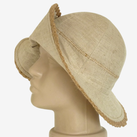 linen summer hat
