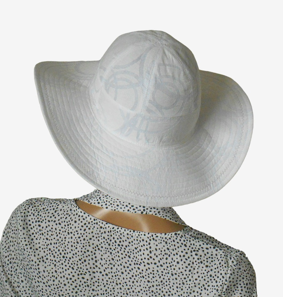 White cotton hat